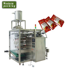 Tomato ketchup sachet packing machine, tomato ketchup pouch packaging machine